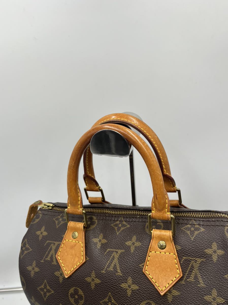 曽我部10月NO'42 LOUIS VUITTON ルイヴィトン ハンドバッグ ミニ ボストン ブラウン バッグ レディース メンズ _画像3