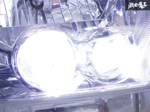 【美品】 トヨタ 純正 200系 ハイエース 4型 5型 6型 LED ヘッドライト ヘッドランプ 右 右側 運転席 KOITO 26-137 即納_画像7