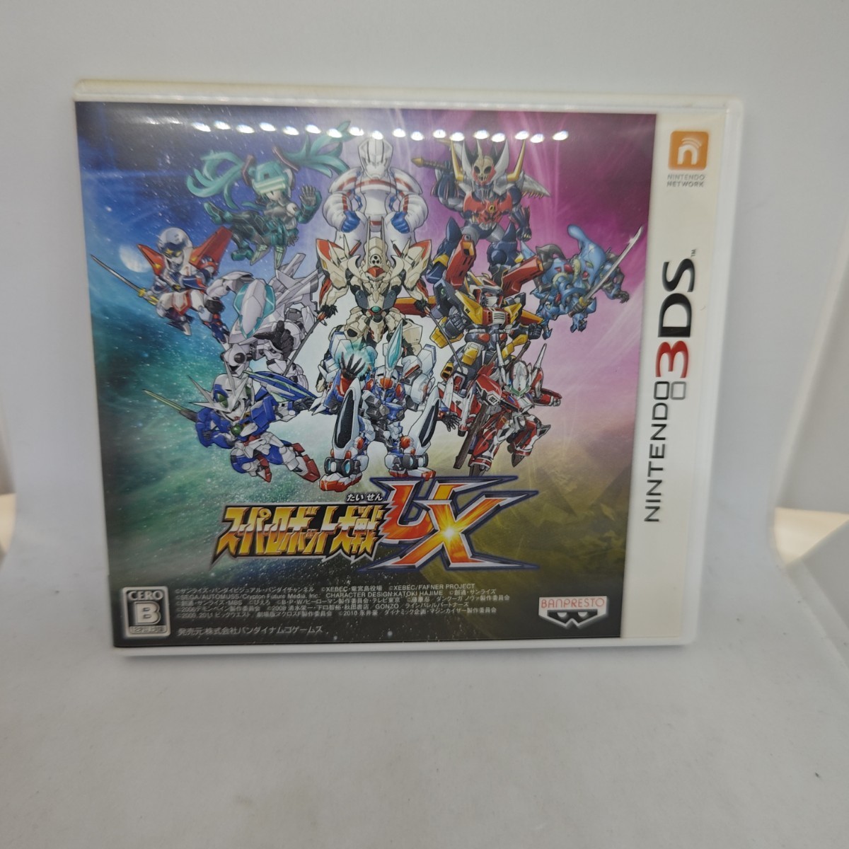 【3DS】 スーパーロボット大戦UX　ソフト　zejま_画像1