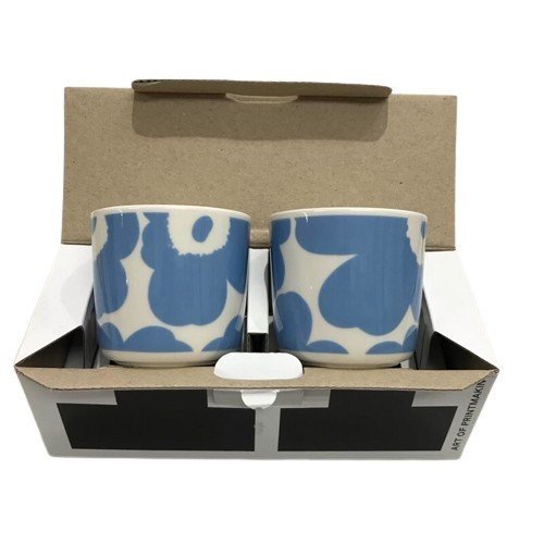 UNIKKO ウニッコ マリメッコ marimekko コーヒーカップ 2個セット カップ 湯呑 小鉢としても 優しいお色味 【新品】 U2311K495_画像2