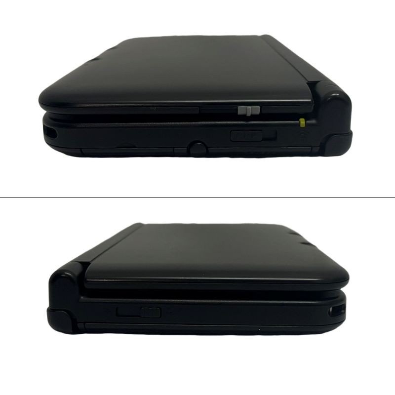 Nintendo 3DS LL SPR-001 ブラック ソフト (モンスターハンターXX) 付属 動作品 初期化済み ゲーム 小型 【良品】 U2310K733_画像3