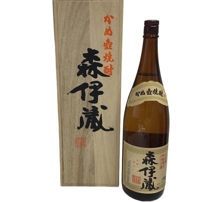 森伊蔵酒造 森伊蔵 1800ml 未開栓 旧ラベル 桐箱付 一升瓶 1.8L