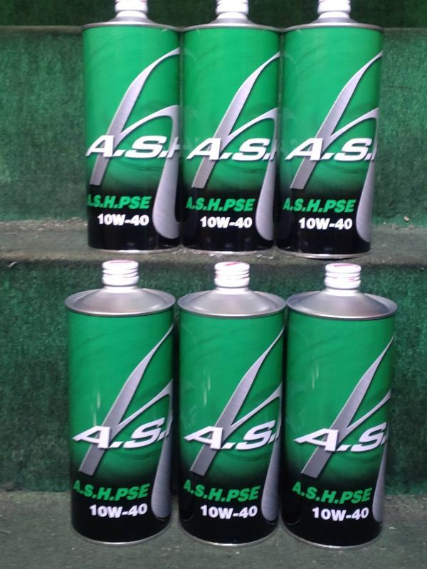 A・S・H アッシュ PSE 10W-40 1L 6缶セット 6本セット 新品