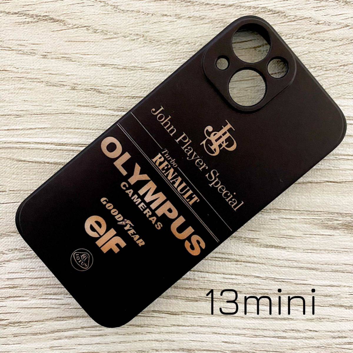 JPS ロータス iPhone 13 mini ケース F1 Lotus ルノー 98T アイルトン・セナ スマホ_画像1