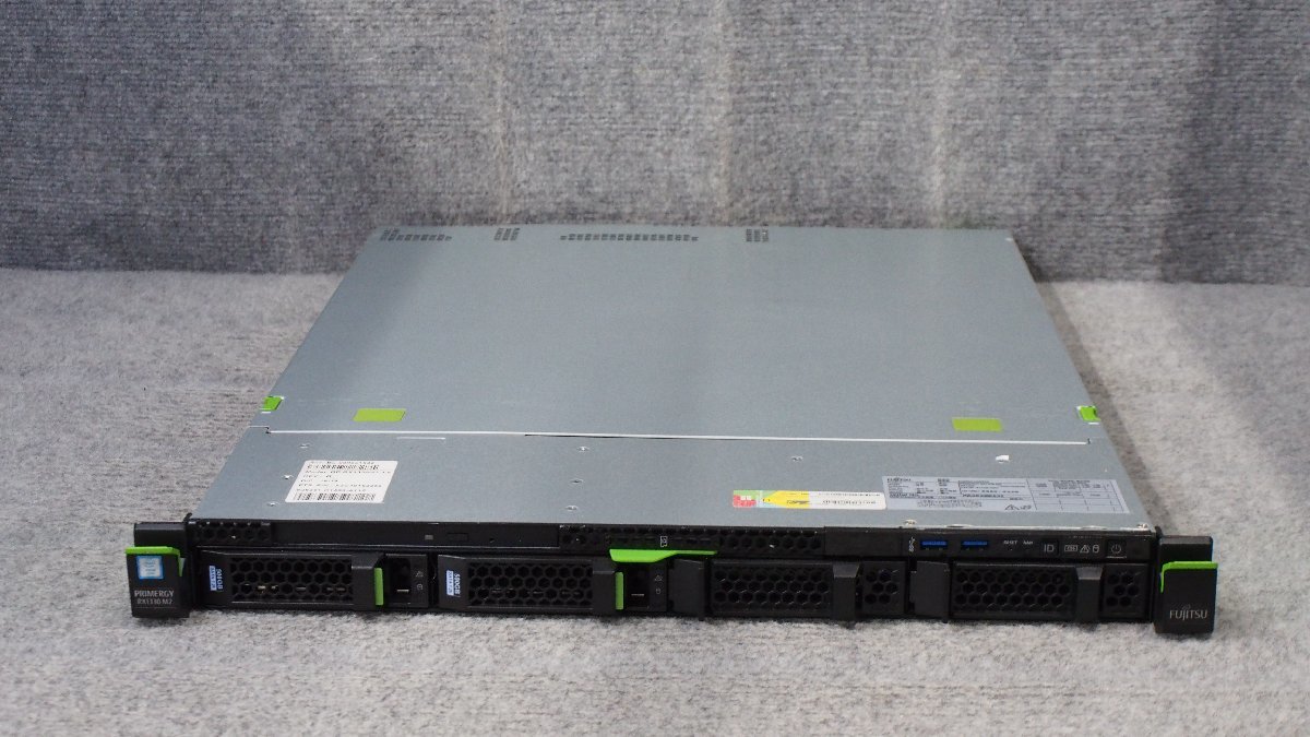 富士通 PRIMERGY TX1330 M2 Xeon E3-1220 v5 3GHz 8GB DVD-ROM サーバー ジャンク K35897_画像2