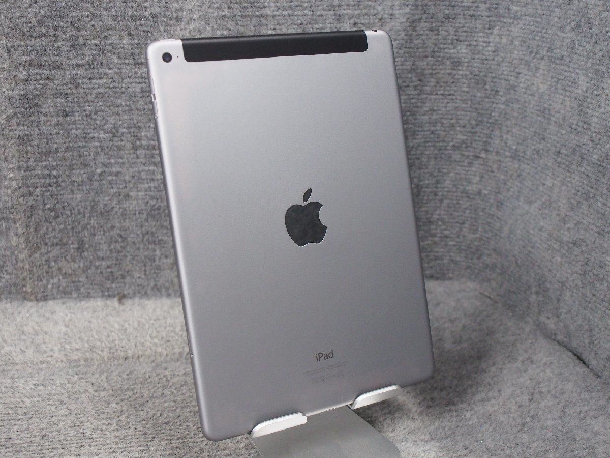 Softbank Apple iPad Air2 16GB Wi-Fi+Cellular MGGX2J/A A1567 バッテリー膨張 動作確認済 ジャンク品 D50151_画像4