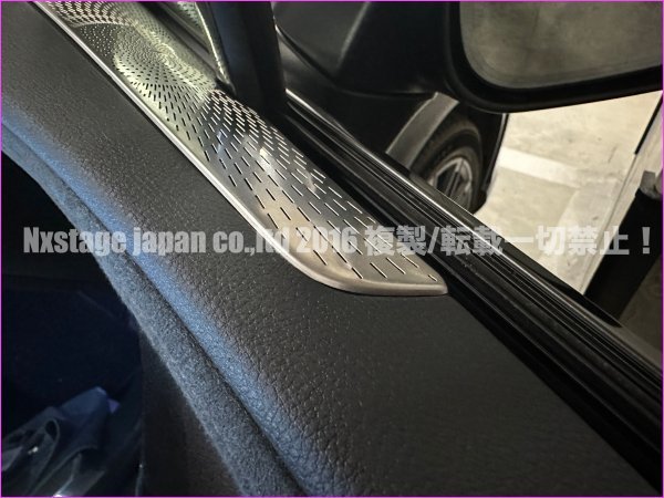 LEXUS_レクサス◇RX30系専用◇フロントサイドエアーフローパネル2p◇金属製 艶消しシルバー◆LEXUS RX500h RX450h+ RX350h RX350全てOK_画像7