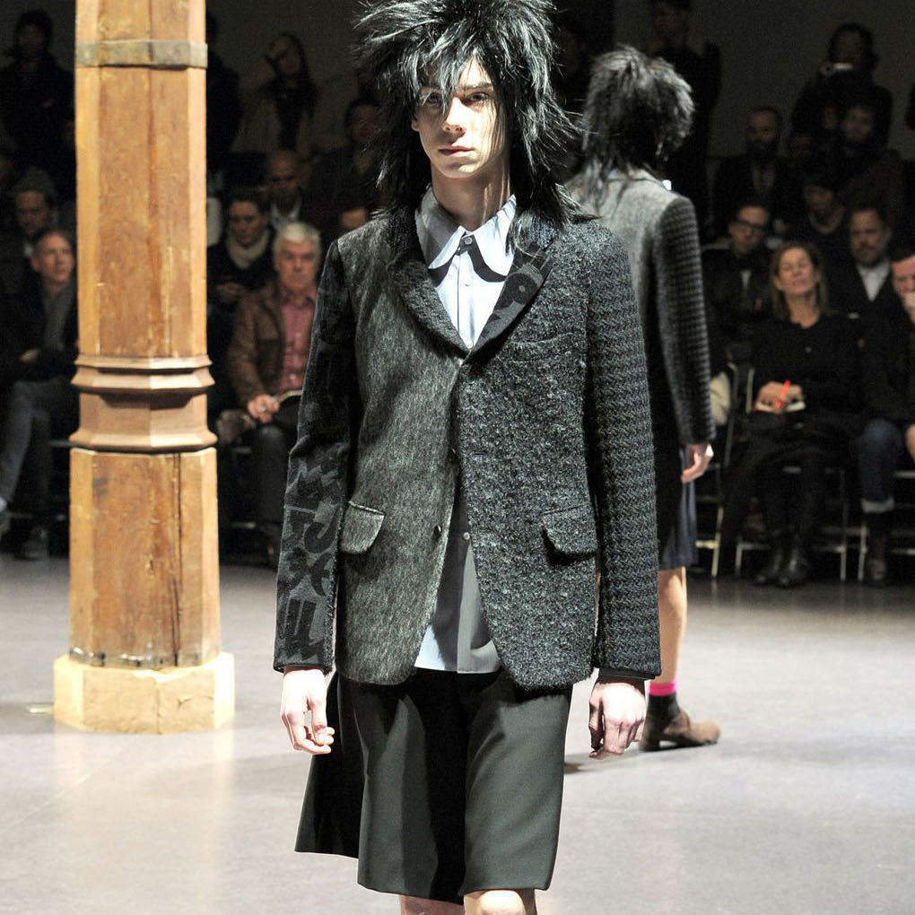 12AW シャネルツイード クレイジージャケット コムデギャルソンオムプリュス HOMME PLUS ニーザー期 2012AW CHANEL Tweed Crazy Jacket_参考画像です。画像、説明文の等転載禁止。