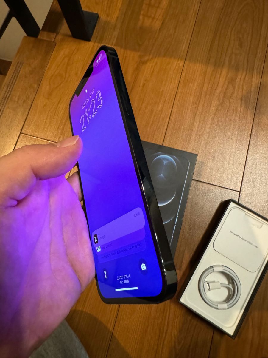 美品 iPhone 12 Pro Max パシフィックブルー 512 GB doco 美品 iPhone 12 Pro Max パシフィックブルー 512 GB doco