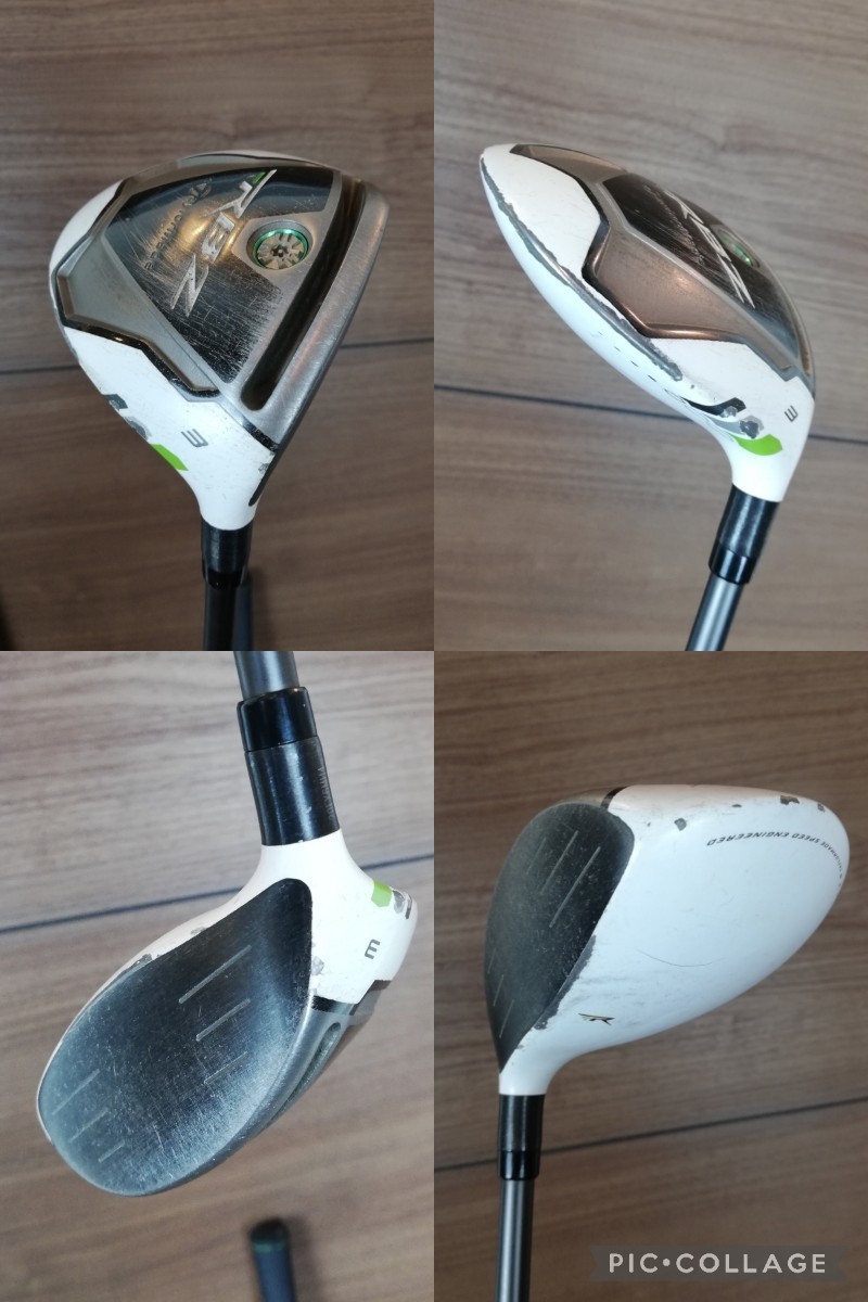 テーラメイド　RBZ　1w 3w 5w 3本　ロケットボールズ　カーボンシャフト　フレックスS　ゴルフクラブ　右利き_画像4