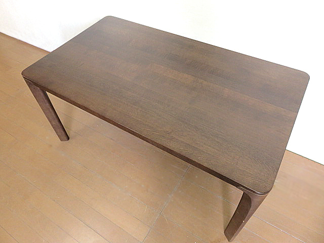 モデルルーム展示品/現行モデル karimoku/カリモク オーク無垢材ダイニングテーブル 「DD5230」 189,200円 1500×850×690の画像3