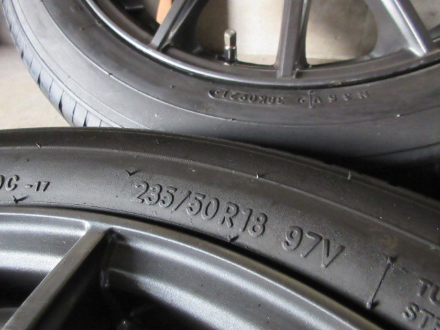 Weds VELVA (GM) (18x8+45 5H/114,3) + (TOYO TRANPATH R30/2021) 235/50R18 アルファード ヴェルファイア 他にも!! 格安完全1,000売切り!!_画像3