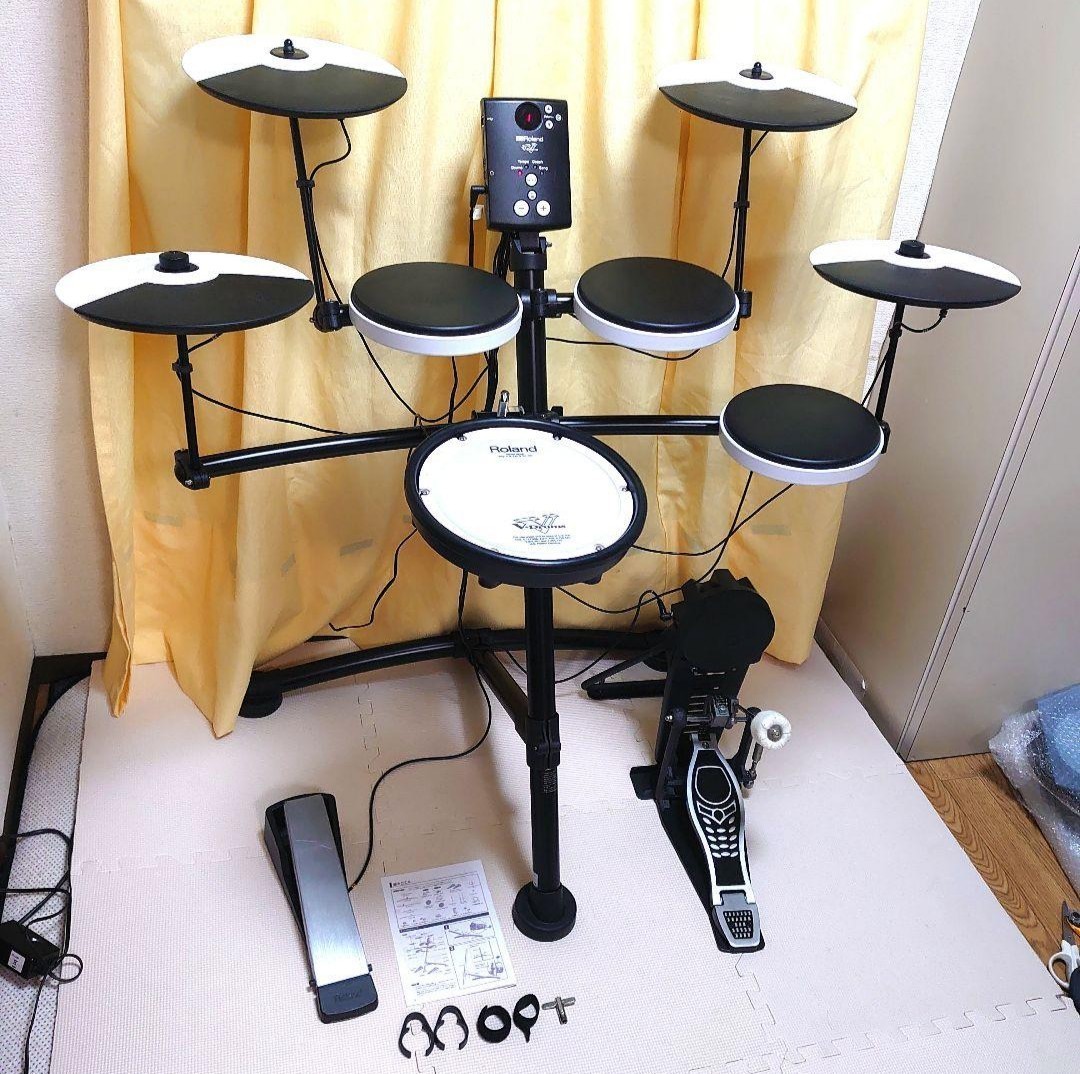 Roland V-Drums TD-1KV 3シンバル キックパッド仕様 ローランド 電子ドラム