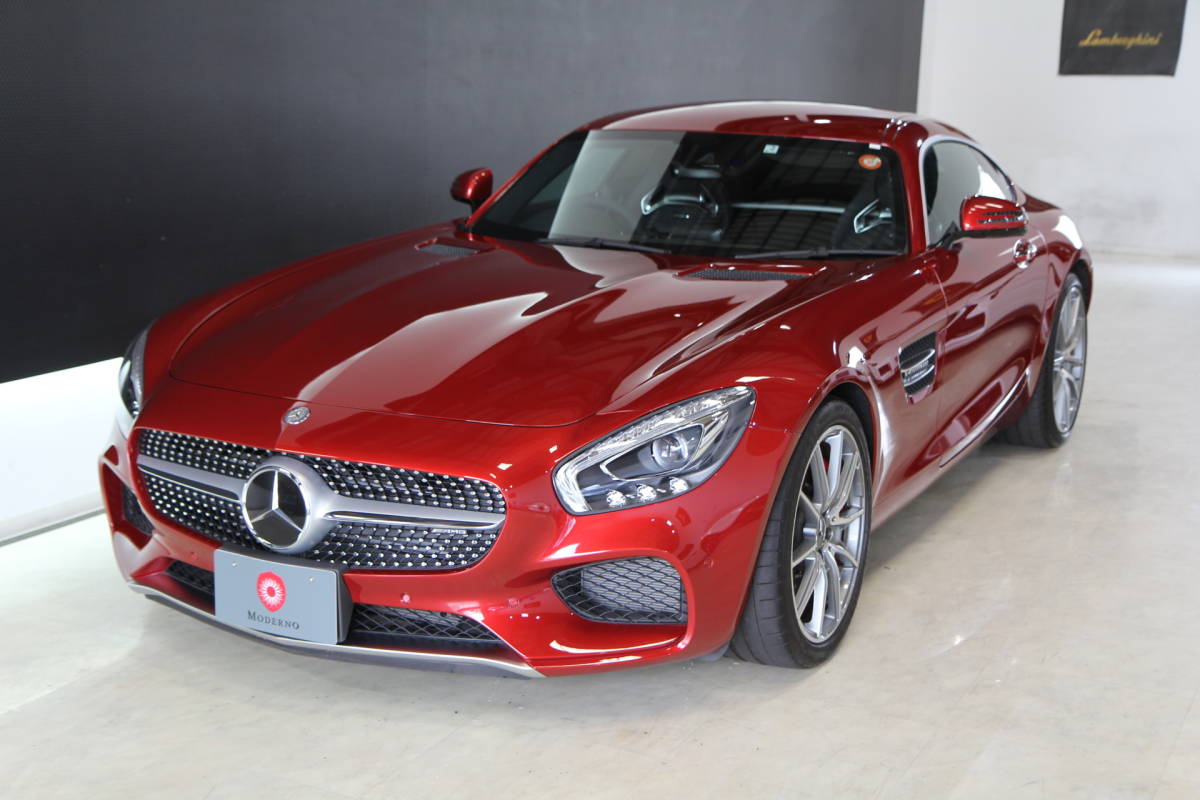 AMG GT S 2017y hyacinth red 3000.AMG carbon brake AMG Performance exhaust new car guarantee 32 year 2 month till 