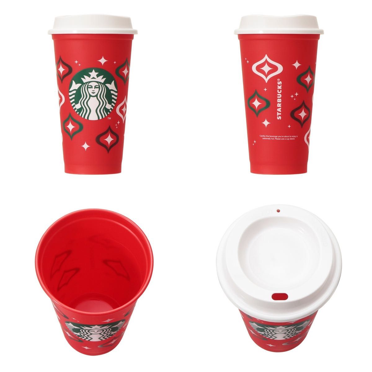 スターバックス スタバ キャニスター ノベルティ ホリデー クリスマス 期間限定 オンライン限定 コーヒー