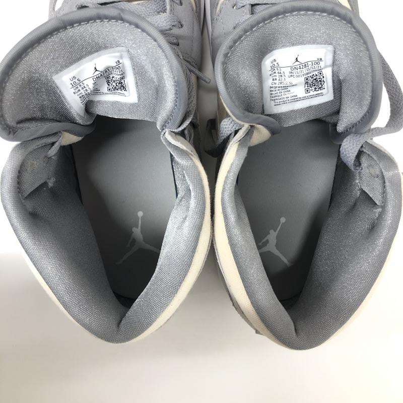 【中古】NIKE AIR JORDAN1　Mid SE Particle Grey　DN4281-100　28.5㎝　AJ1 ナイキ エアジョーダン1 パーティクル グレー[240066104356]_画像7