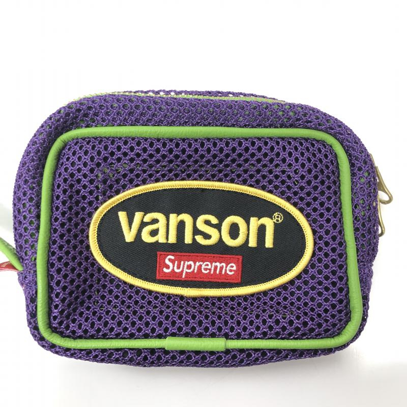 【中古】Supreme Vanson 22SS Leathers Cordura Mesh Wrist Bag シュプリーム バンソン[240066128861]