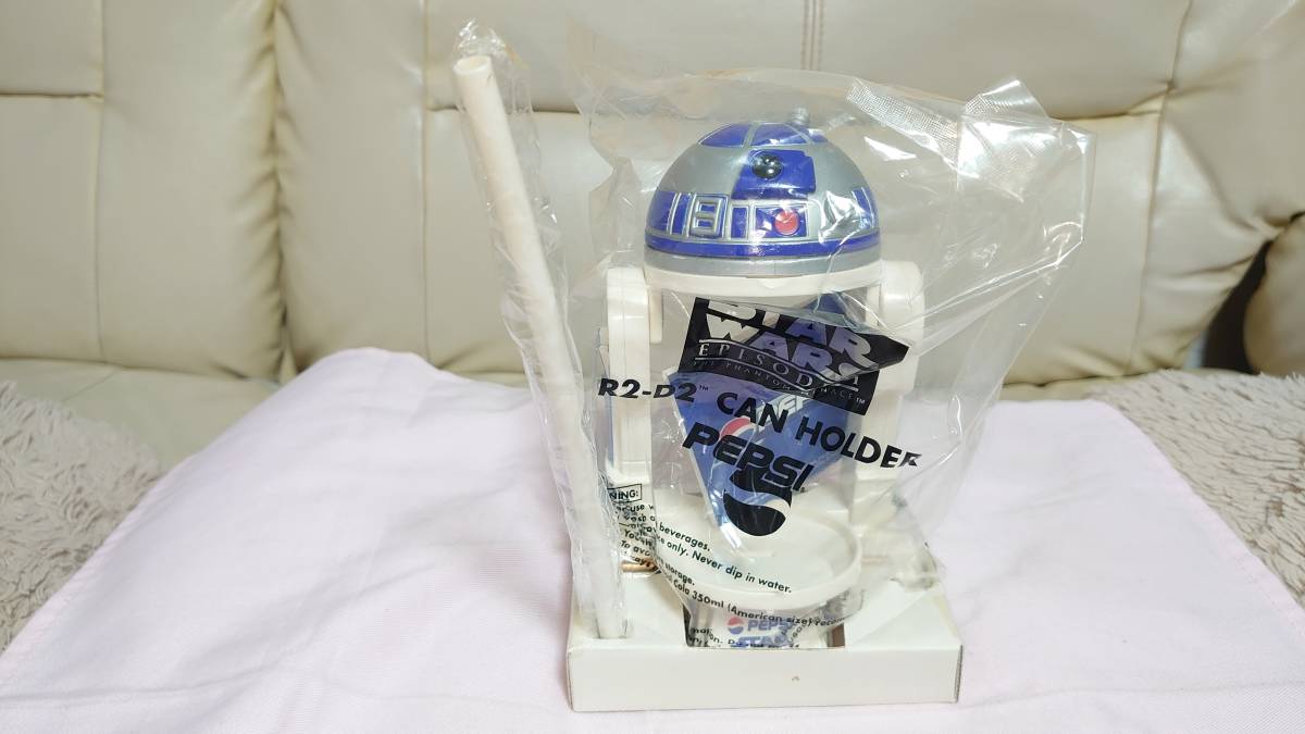 STAR WARS スターウォーズ 　エピソード1　R2-D2　CAN HOLDER 　缶ホルダー 　PEPSI ペプシ 　☆未開封！　◎売切！_画像4