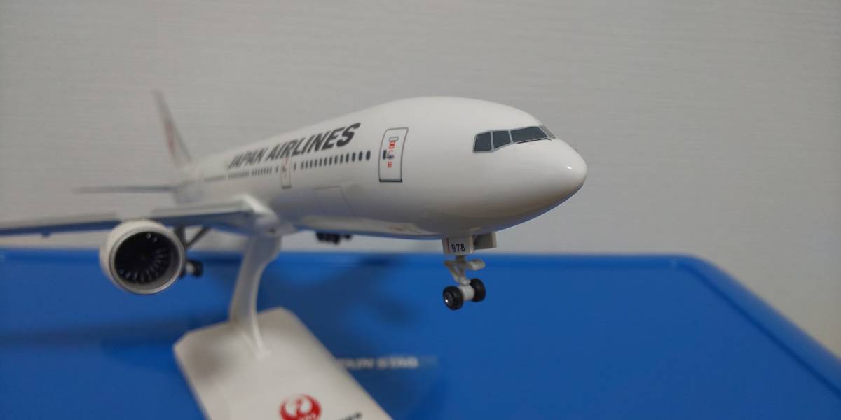 レア！JALUX（EVERRISE） 777-200 JAL日本航空 特別塗装 「JAL×東京スカイツリージェット」 1/200 完成品 旅客機模型 ボーイング社 BOEING_画像4