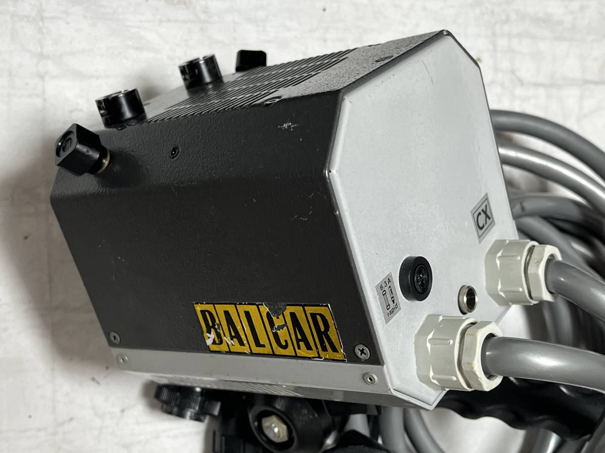 BALCAR バルカー ヘッド ストロボ FX 60 50°-120° CX Nikon ニコン SC-17 TTL調光コード リモートコード バッグ 保管 4627_画像3