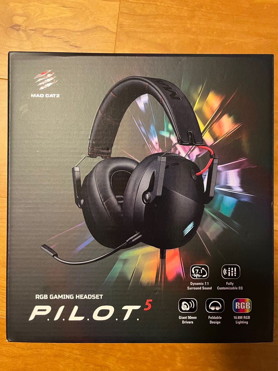 【新品未使用】MAD CATZ ゲーミングヘッドセット　PILOT5