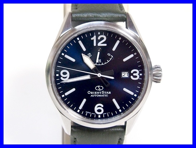 ★ORIENT STAR AUTOMATIC オリエントスター オートマチック 自動巻き パワーリザーブ デイト F6N4-UAH0 動作OK！★_画像2