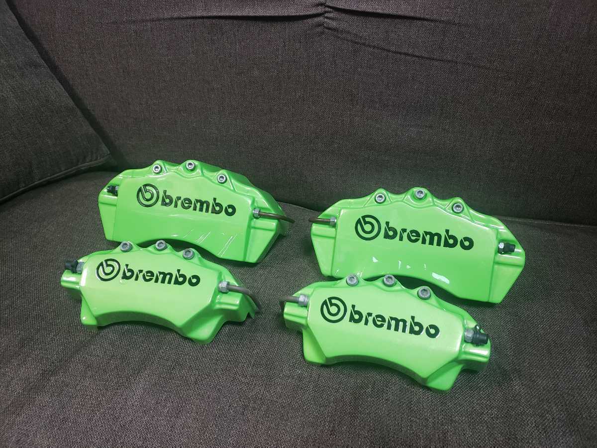 60 ハリアー　前期　キャリパー　カバー ブレーキ　ブレンボ　 brembo ステッカー　仕上げ　ウェーバー_画像3