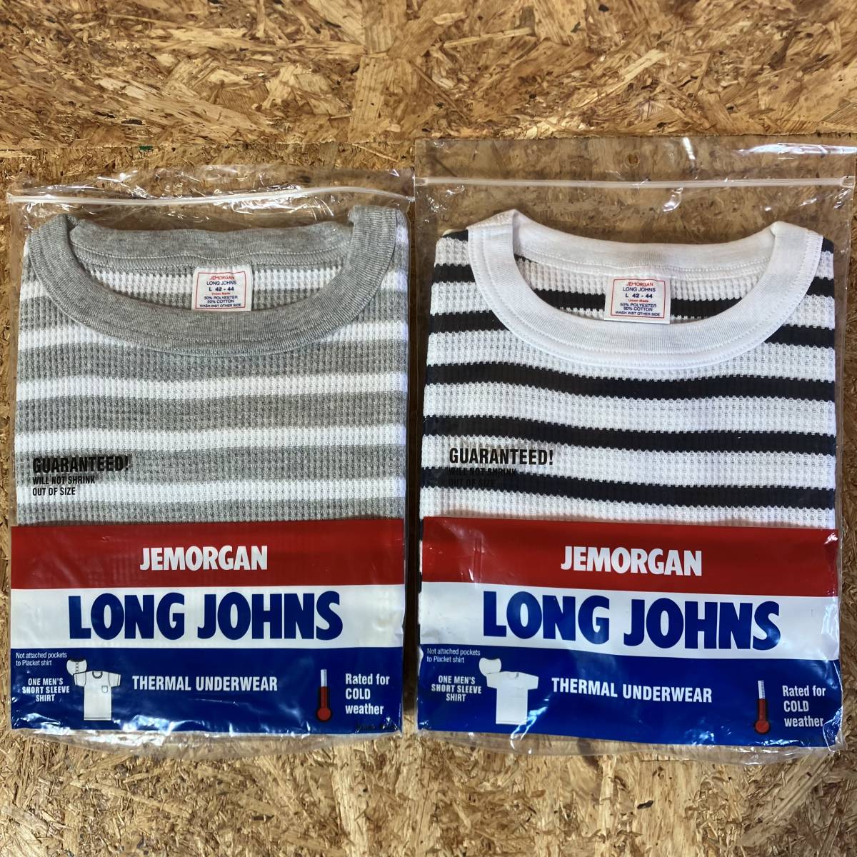 JEMORGAN LONG JOHNS サーマル 半袖 ポケット Tシャツ L 2枚セット_画像1