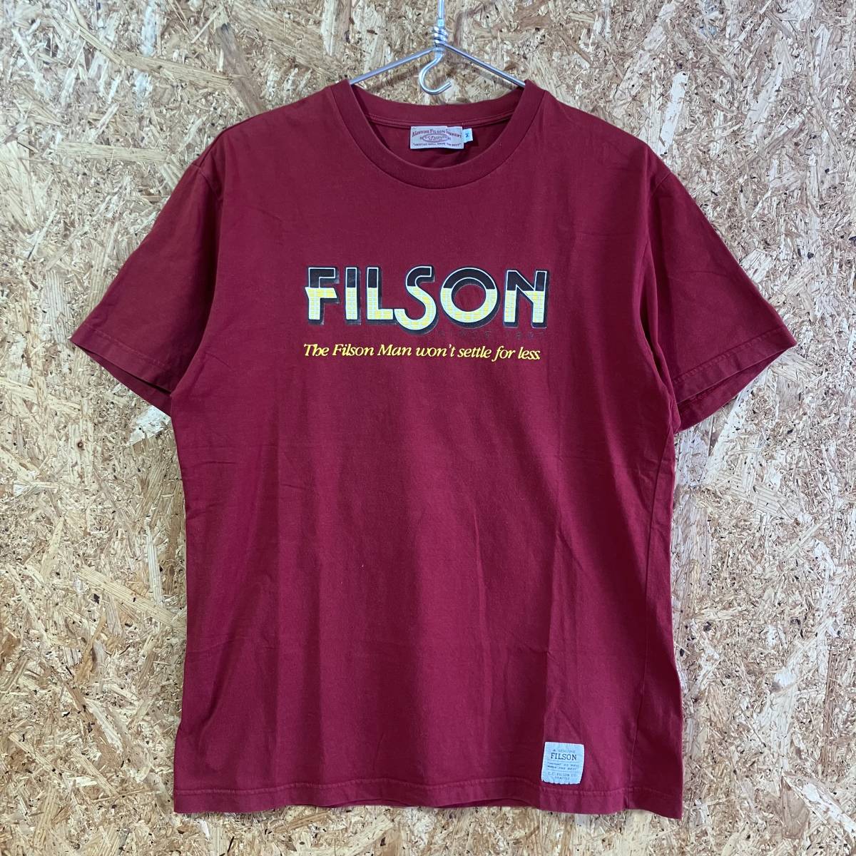 国内外の人気が集結 FILSON MADE IN ITALY 半袖 Tシャツ M フィルソン 旧タグ ゴールドウィン 男性用