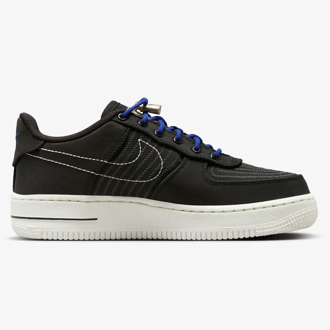 送料無料 24cm●ナイキ NIKE エア フォース 1 LV8 3 AIR FORCE 黒 白 AF1 DV1622-001 GSの画像3