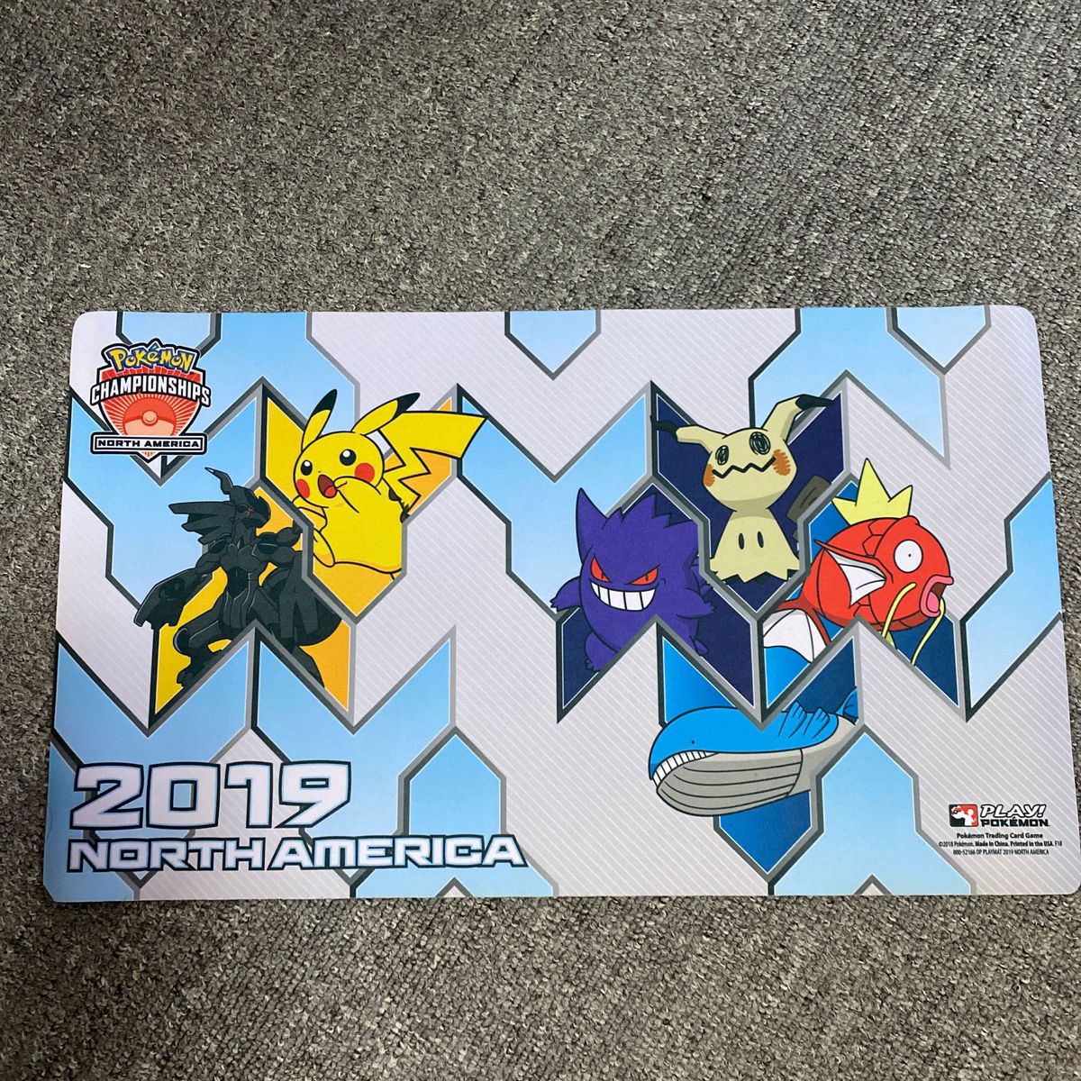 ポケモンカードゲーム 海外公式プレイマット 2019 北米 ポケモンカードゲーム 海外公式プレイマット 2019 北米