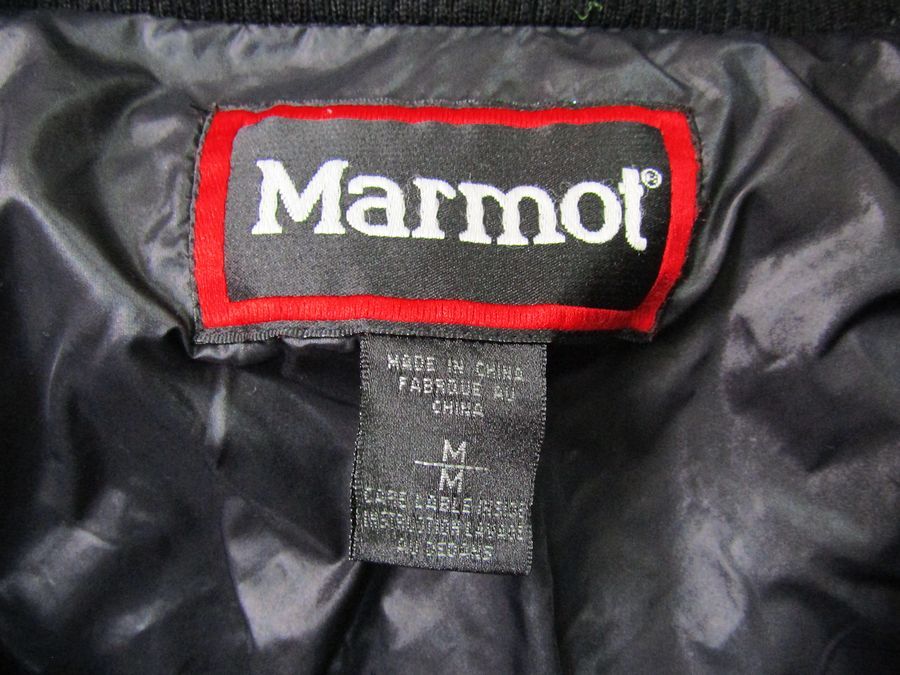 Marmotダウンジャケット　レディース M　マーモット　黒_画像2
