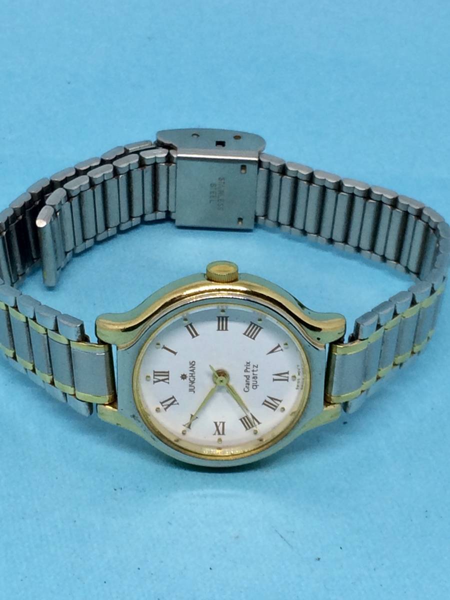 (A14)スイス(*'▽')SWISS・ユンハンス・JUNGHANS（電池交換済み）S&G・レディス腕時計USED（送料全国一律185円）素敵な高級時計です。_画像6