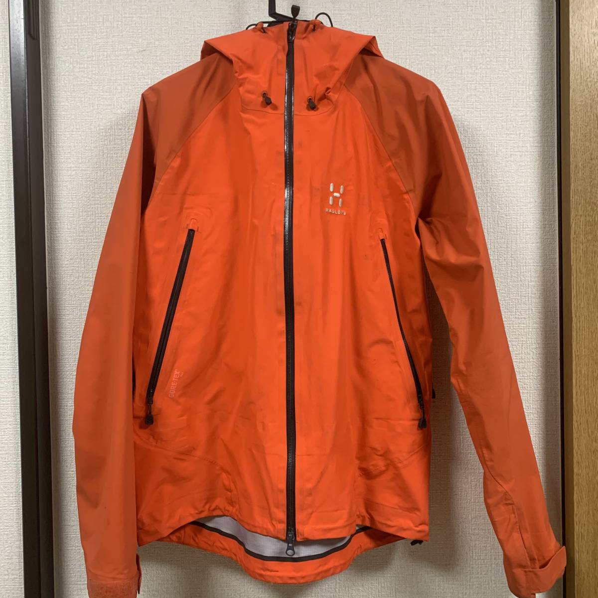ホグロフス シルヤンパーカ グレー Sサイズ HAGLOFS SILJAN ホグロフス シルヤンパーカ グレー Sサイズ HAGLOFS SILJAN