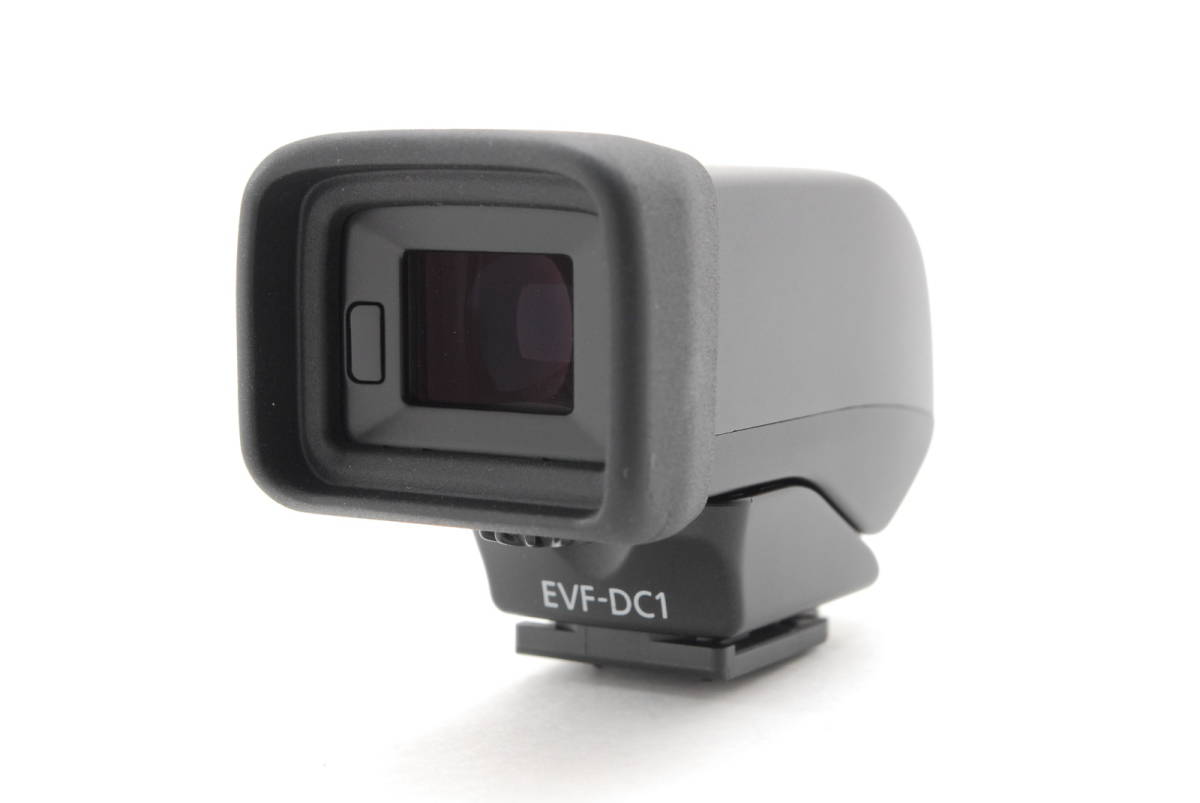 Canon 電子ビューファインダー EVF-DC1 動作確認済みです。ポーチ、端子カバー付きです。_画像4