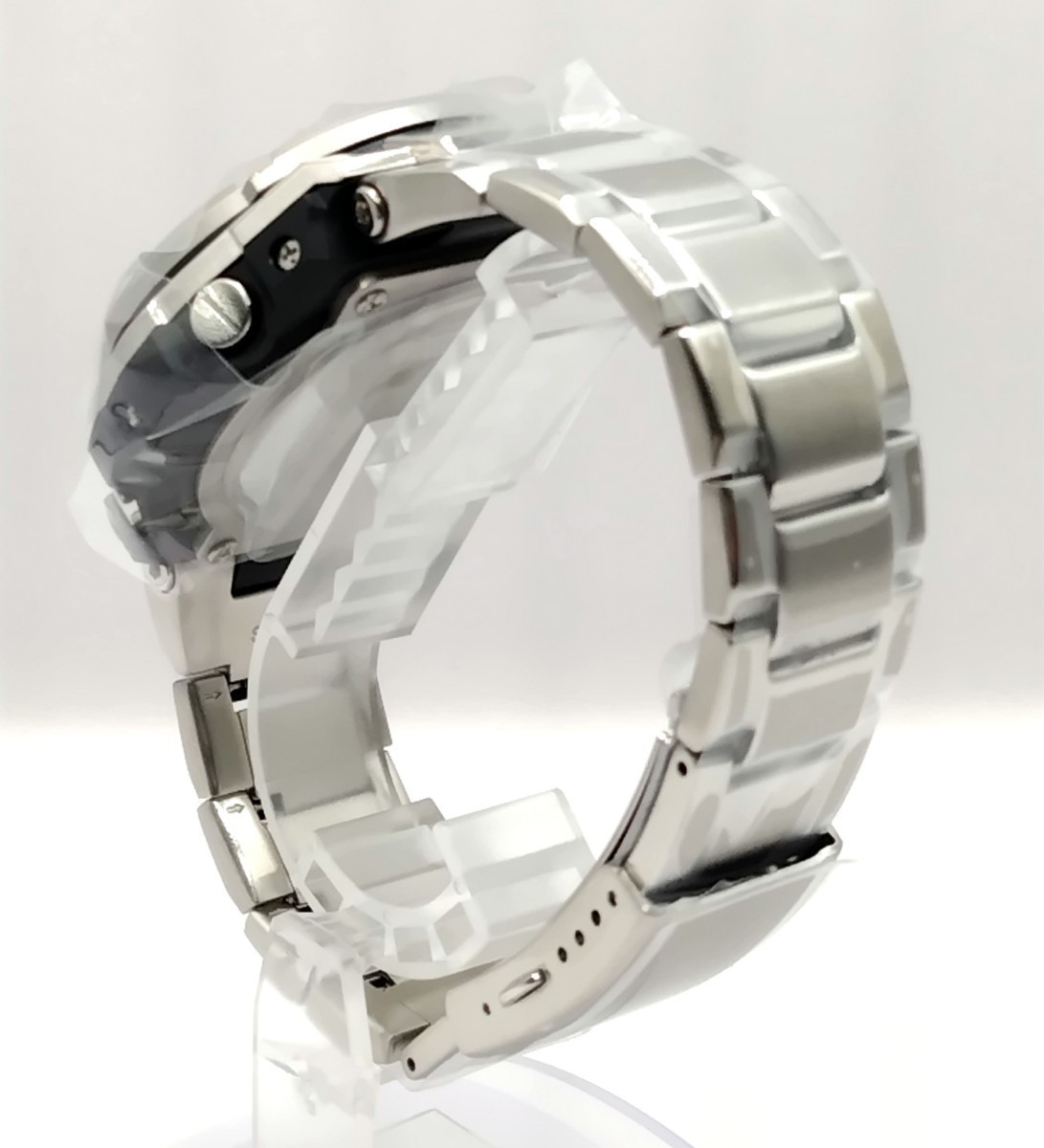 国内正規品】G-STEEL 電波ソーラー GST-W110D-1A9JF メンズ シルバー