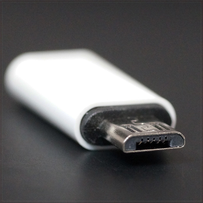 [AV] Micro USB Male To Type C Female Adapter USBタイプC マイクロ 変換 コネクター データ転送 充電 アダプター 【送料無料】_画像5