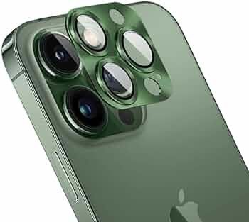 iPhone 13 Pro/Pro Maxカメラフィルム アルミ合金製＋強化ガラス レンズ全面保護 カメラカバ