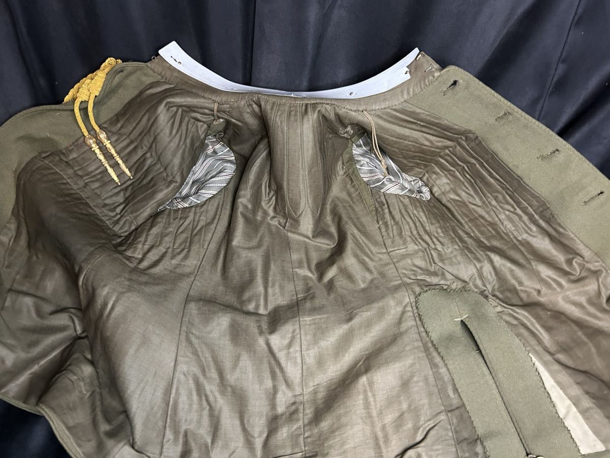 旧日本軍 軍服 上下 革ベルト 襟章 軍隊 軍衣 陸軍大佐 大日本 旧日本軍 軍服 上下 革ベルト 襟章 軍隊 軍衣 陸軍大佐 大日本