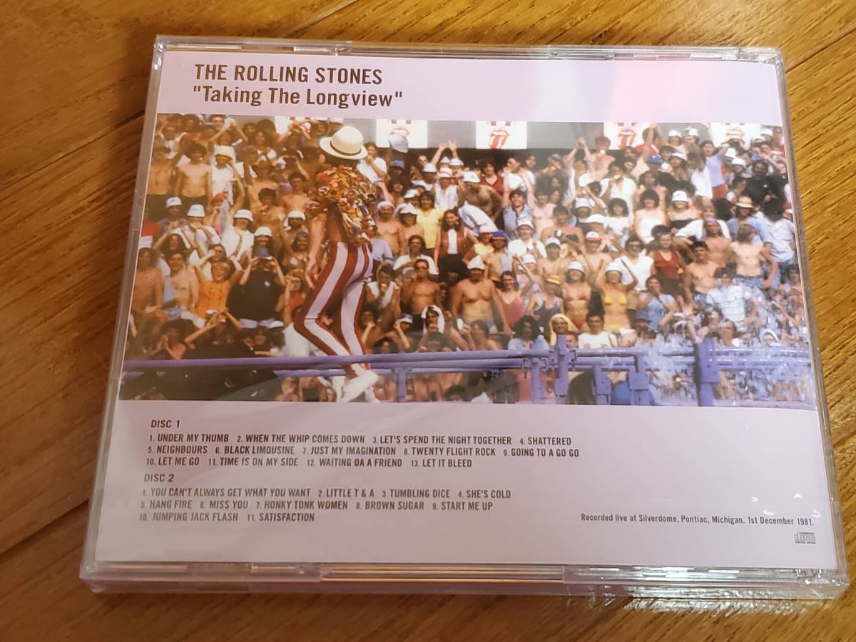 (2CD) The Rolling Stones●ローリング・ストーンズ/ Taking The Longview WHITE WIDOW　未開封_画像2