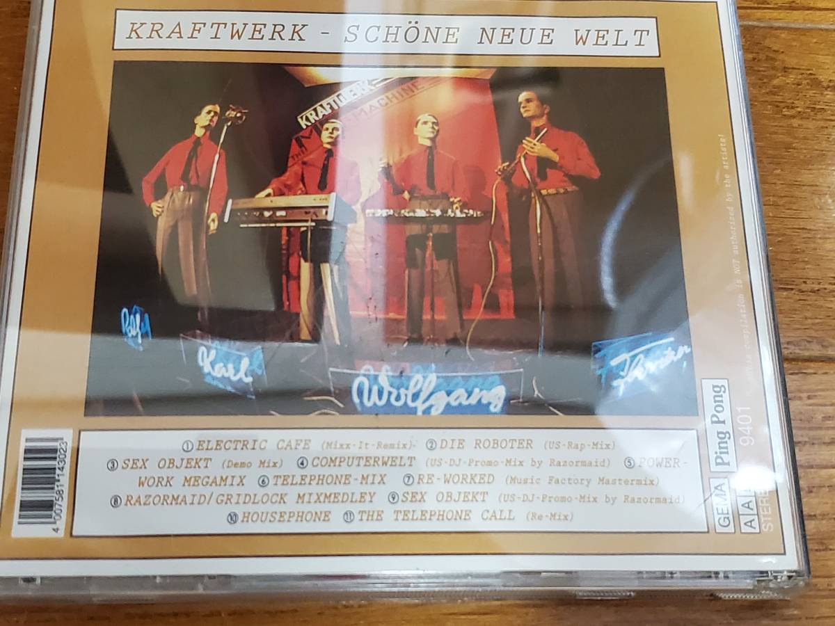 (CD) Kraftwerk●クラフトワーク / Schone Neue Welt... - Re-Mix, Re-Model_画像2