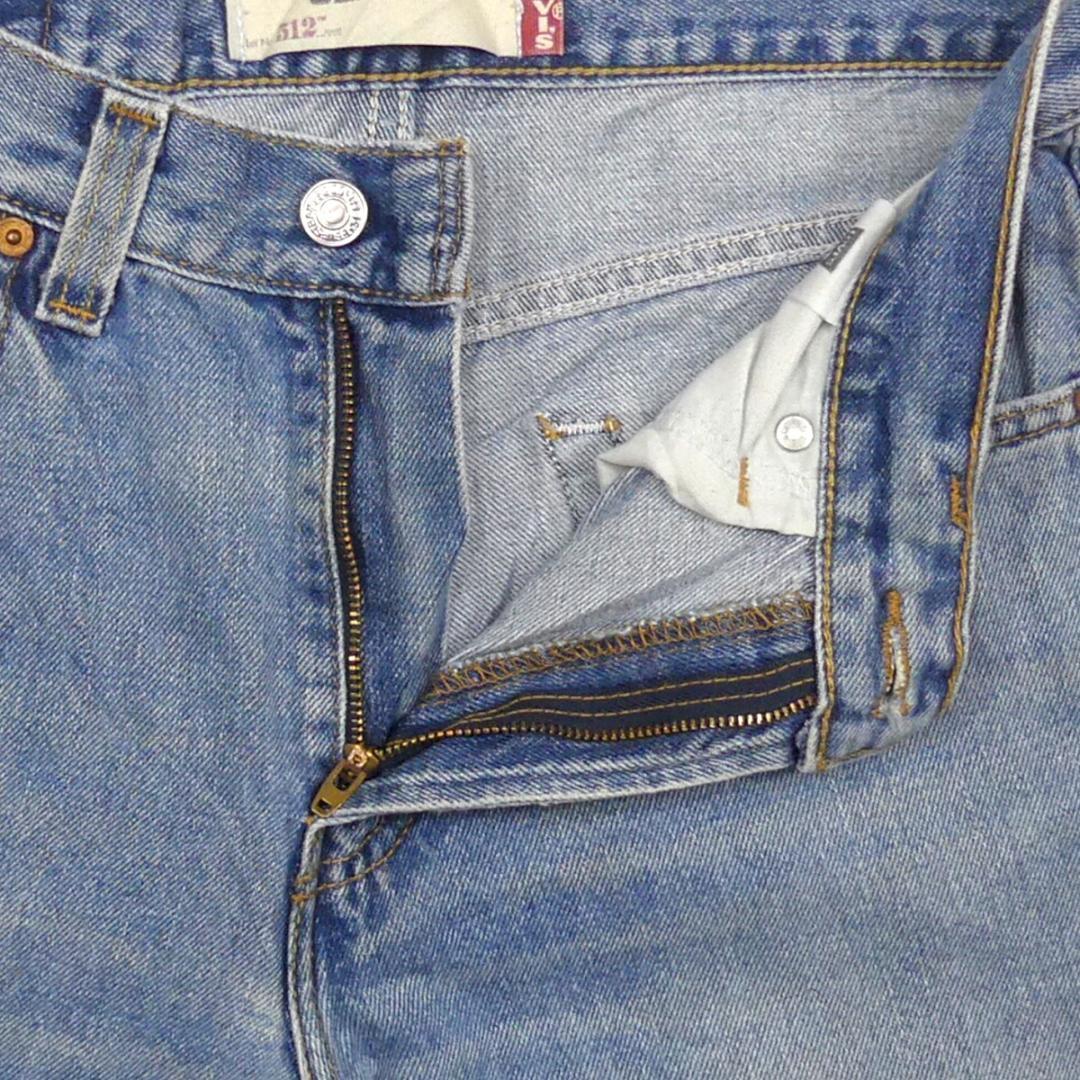 即決★メキシコ製 リーバイス 512★W30 スリムストレートジーンズ Levis メンズ スキニー デニム ボトムス パンツ ジーパン ローライズ