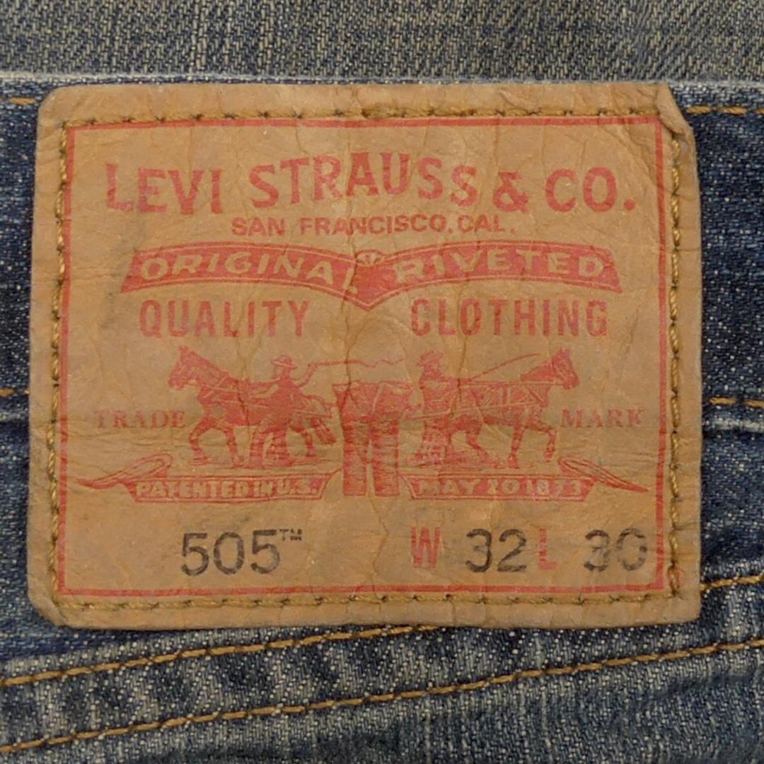 即決★リーバイス 505★W32 スリムテーパードジーンズ Levis メンズ スキニー デニム ボトムス パンツ ジーパン ローライズ