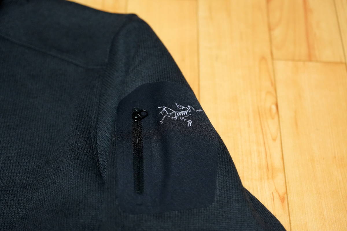 【 未使用 】 Arc'teryx Covert Cardigan M コバート カーディガン Size:Small アークテリクス X000007585 フリース 色：Black Heather II_画像4