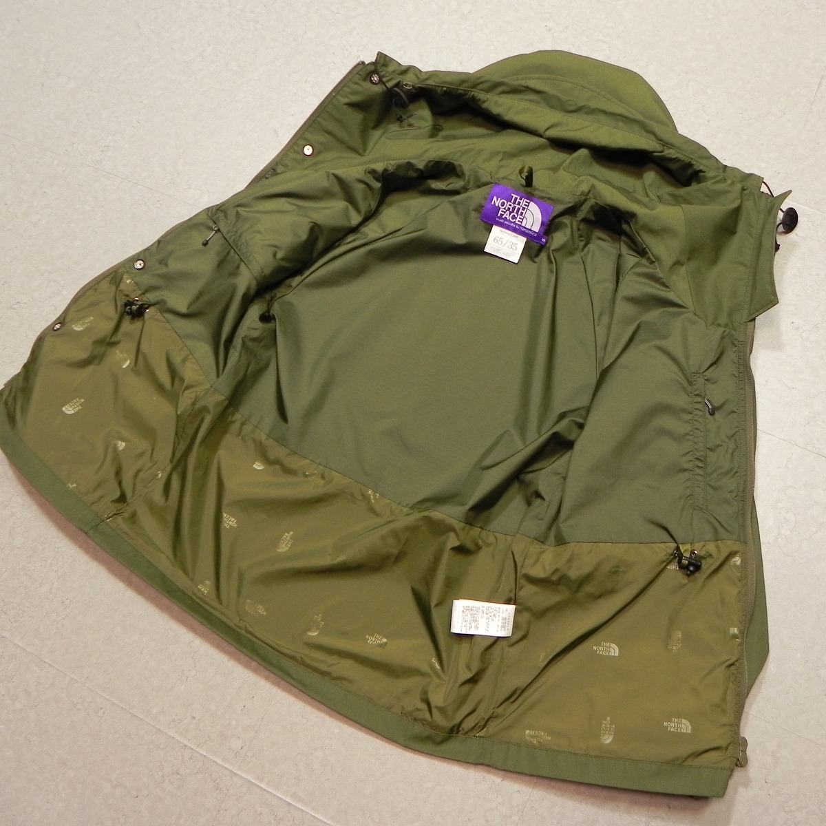 THE NORTH FACE PURPLE LABEL ザ ノースフェイス パープルレーベル ナナミカ 65/35 マウンテンパーカー S オリーブ系 NP2301N ★c_画像4