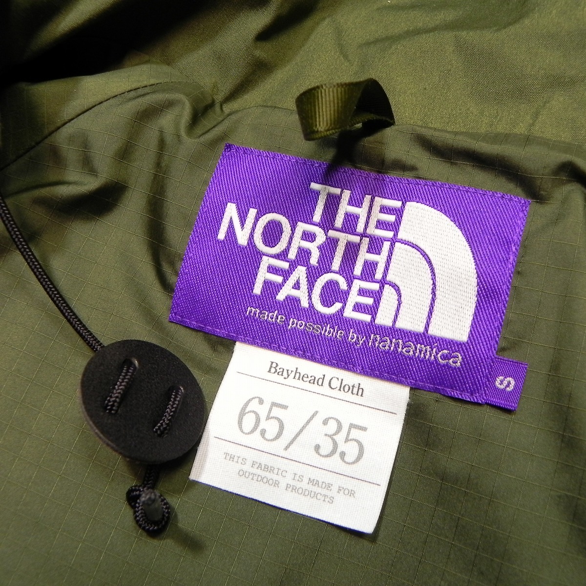 THE NORTH FACE PURPLE LABEL ザ ノースフェイス パープルレーベル ナナミカ 65/35 マウンテンパーカー S オリーブ系 NP2301N ★c_画像5