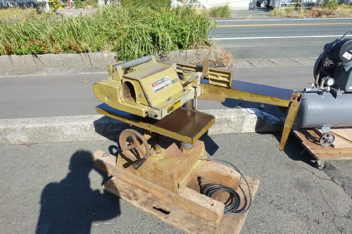 日立 247mm/160mm 自動かんな盤 F800 手押しカンナ 昇降 電動 日立 247mm/160mm 自動かんな盤 F800 手押しカンナ 昇降 電動