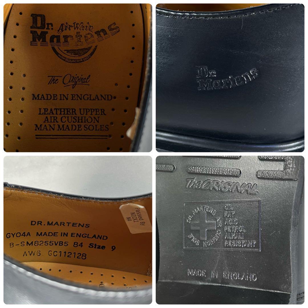 極美品・イングランド製】ドクターマーチン 革靴 ストレート 極美品・イングランド製】ドクターマーチン 革靴 ストレート