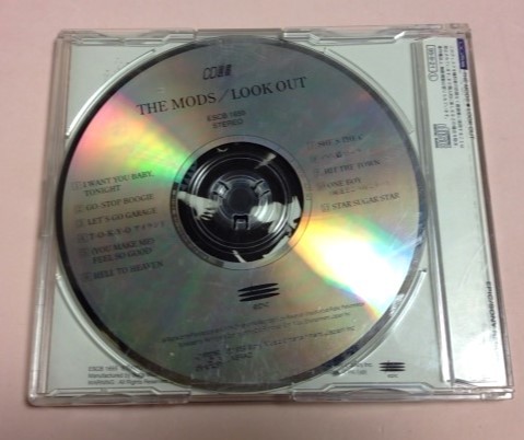 CD選書盤 THE MODS 「LOOK OUT」_画像2