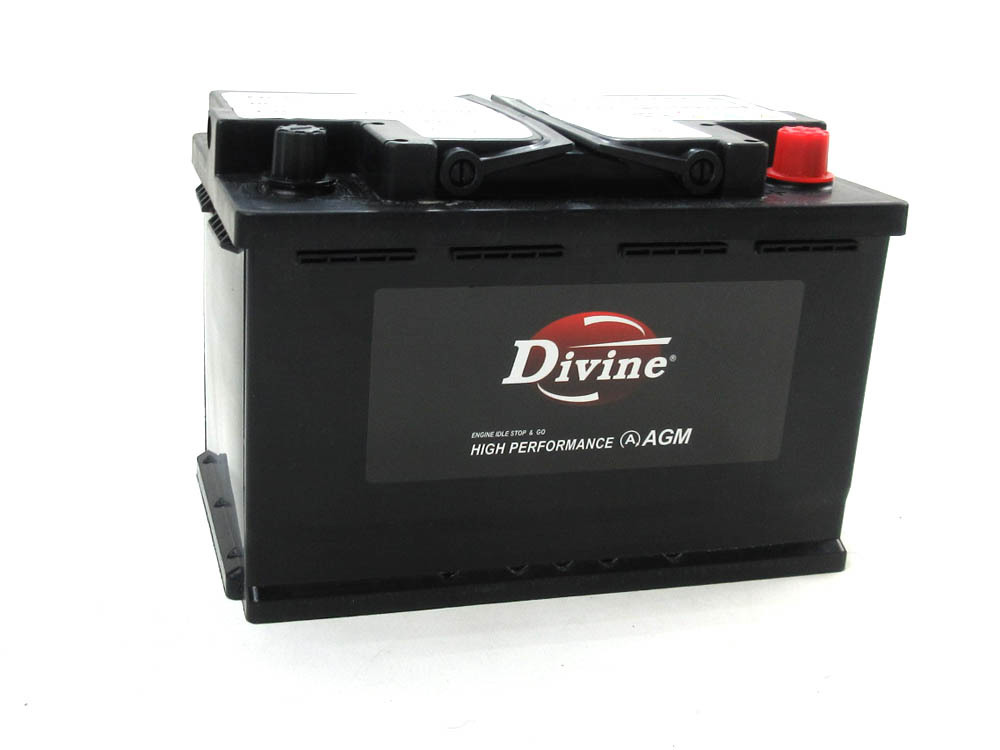 AGMバッテリー MF20-72 Divine VRLA SLX-7C EPS75 L3 LN3 H6 互換 ベンツ [R230] SL350 SL500 SL55 SL63 リヤ用_画像5